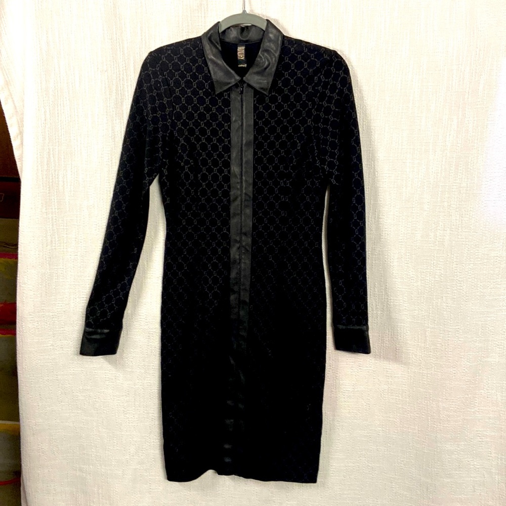 Laundry, black  long sleeve dress size 8